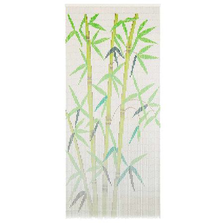 vidaXL Rideau de porte contre insectes Bambou 90 x 200 cm