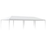 vidaXL Tente de réception 4 x 9 m Blanc