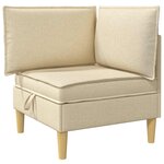 vidaXL Sofa avec rangement Tissu