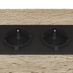 vidaXL Cabinet de chevet Chêne sonoma Bois d'ingénierie