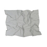 Couverture grise tricotée pour bébé 120 x 90 cm