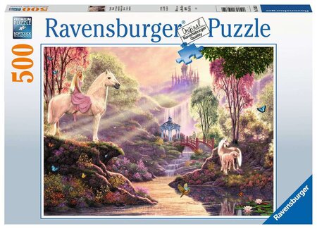 Ravensburger puzzle 500 pièces - la rivière magique