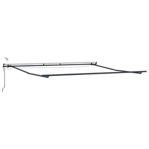 vidaXL Auvent avec Anthracite 5 × 3 5 m Métal