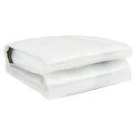 vidaXL Couverture pour plantes Transparent 8 x 12 m PE