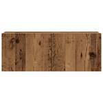 vidaXL Ensemble de meuble TV mural 7 Pièces vieux bois bois d'ingénierie