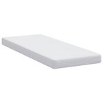vidaXL Matelas Blanc 70 x 200 cm Mousse