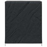vidaXL Housse de Table de Pingpong Uni Noir 165 x 70 x 185 cm tissu