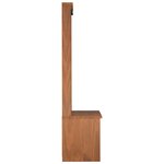 vidaXL Portemanteau SANDNES 87x40x159 5 cm bois massif pin