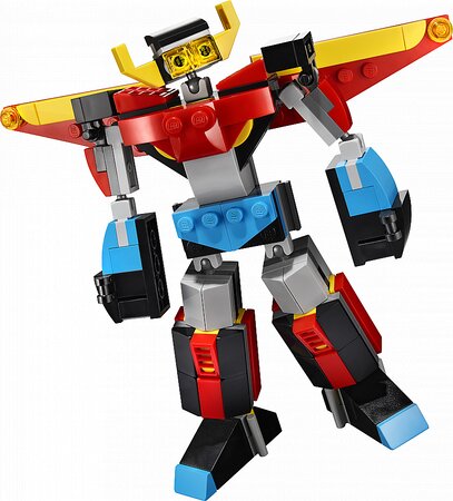 Lego 31124 creator 3 en 1 le super robot se transforme en dragon et en  avion a réaction créatif pour les enfants de 7 ans et plus - La Poste