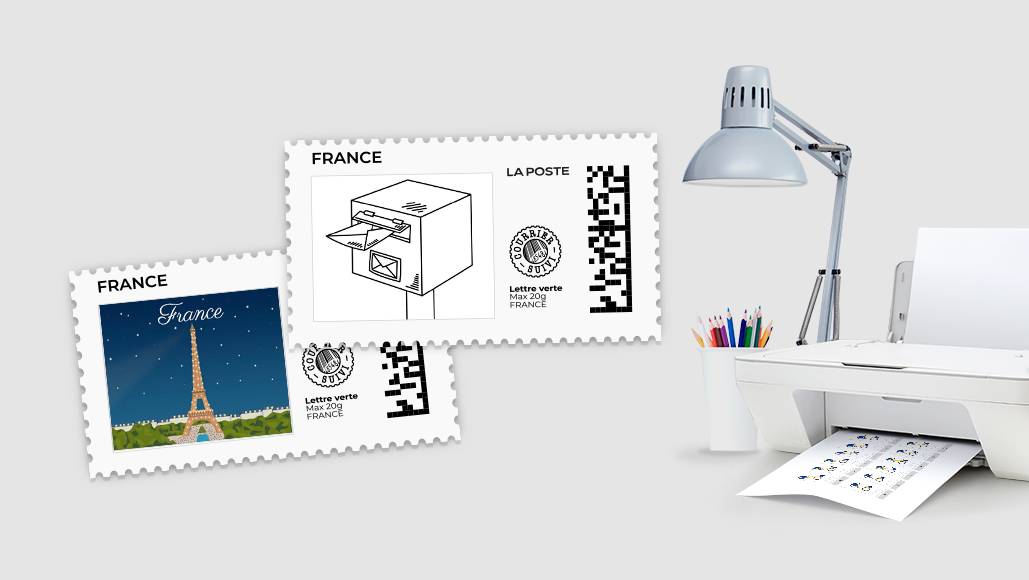 Timbres à imprimer avec suivi