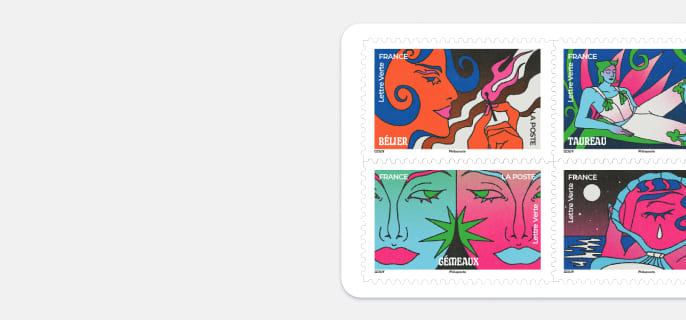 Découvrez les signes de l'astrologie en timbres et en Monnaie de Paris.