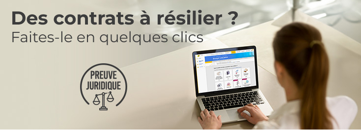 Des contrats à résilier ? Faites votre recommandé en ligne en quelques clics