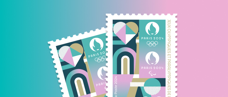 Timbre officiel JO 2024