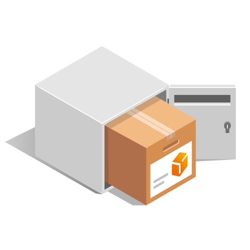 Pratique ! Vous pouvez envoyer vos colis directement depuis votre boîte aux lettres