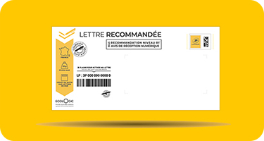 Pour les envois en recommandé