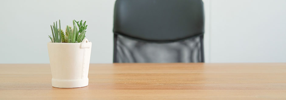 Bureau vide suite à l’hospitalisation et au décès d’un entrepreneur