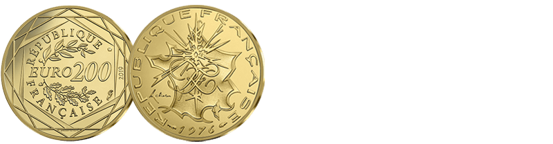 Une monnaie de 200 EURO Or pur