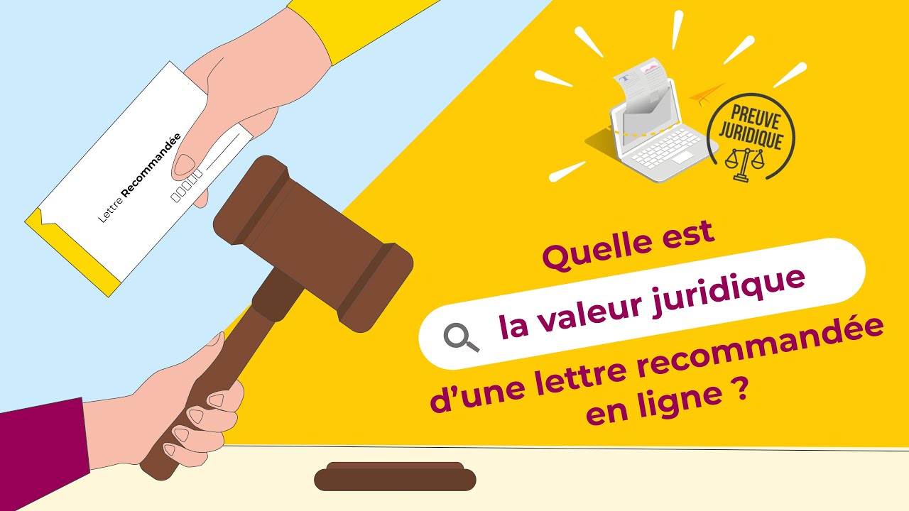Quelle est valeur juridique d'une lettre recommandée en ligne ? #Pro