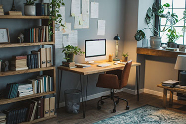 télétravail à domicile