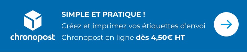 En savoir plus sur l&apos;impression d&apos;étiquettes Chronopost, dés 4,50 euros HT