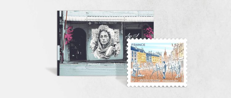 Cette année, le timbre s’affiche sur les murs