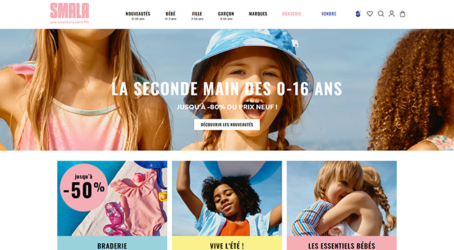 Seconde main pour enfants : Smala - une aventure sans fin mise sur les services et les ambassadrices de tri