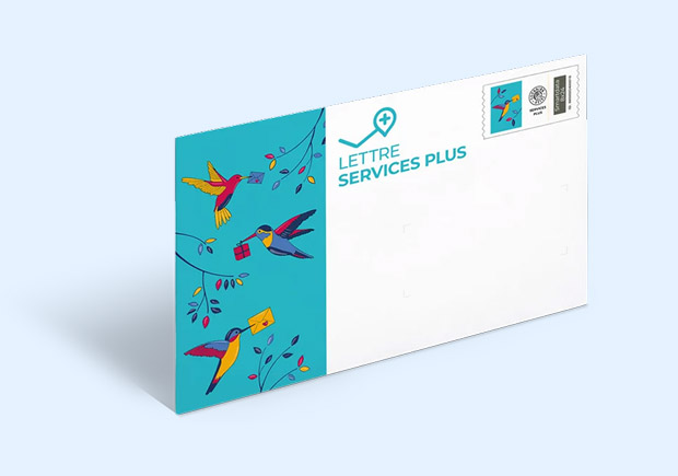 Lettre Service Plus Prêt-à-Poster Colibri