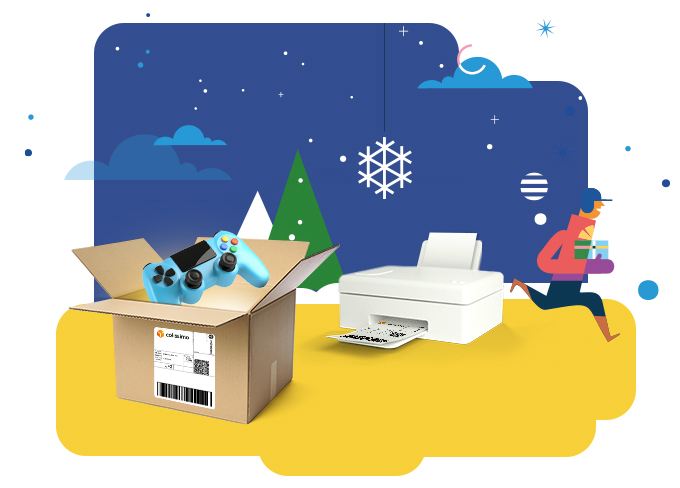 Envoyez vos cadeaux avec nos étiquettes Colissimo