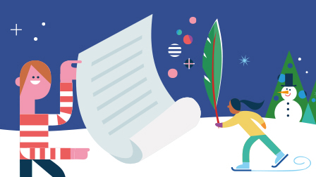 Modèles de lettre à envoyer au (vrai) Père Noël