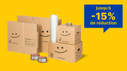 Cartons de déménagement