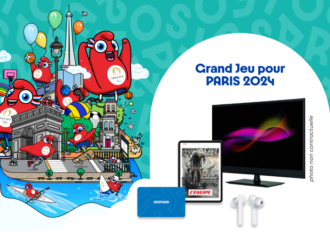 Des centaines de cadeaux à gagner !