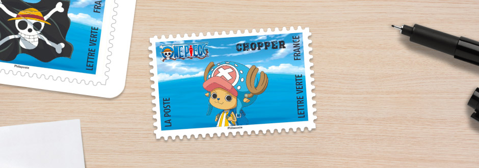 Tony Tony Chopper à la Poste avec un timbre inédit