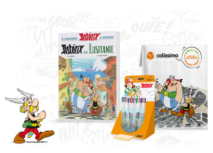 la nouvelle BD Astérix en Lusitanie disponible en bureau de poste