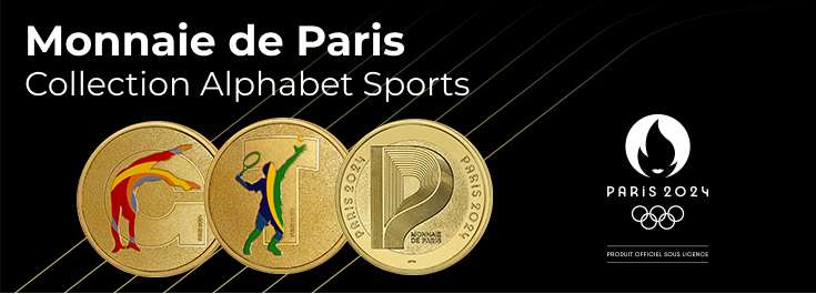 Monnaie de Paris  Collection Alphabet Sports