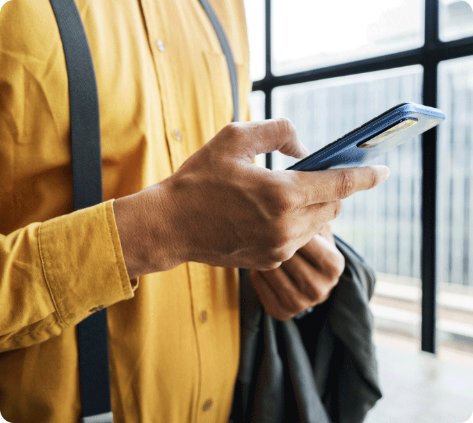 suivre un envoi sur l'application mobile