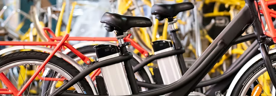 Vélo cargo de facteur