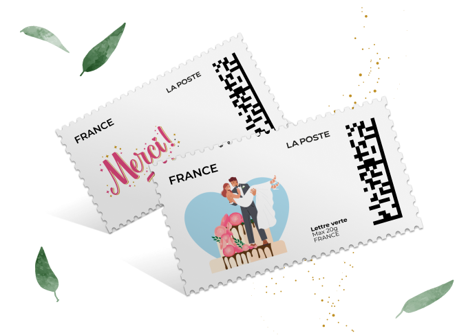 Nos timbres à imprimer pour annoncer votre mariage