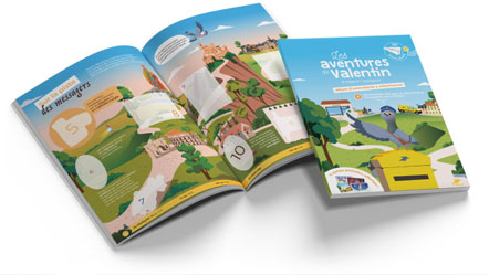 Album de stickers pour enfants à collectionner