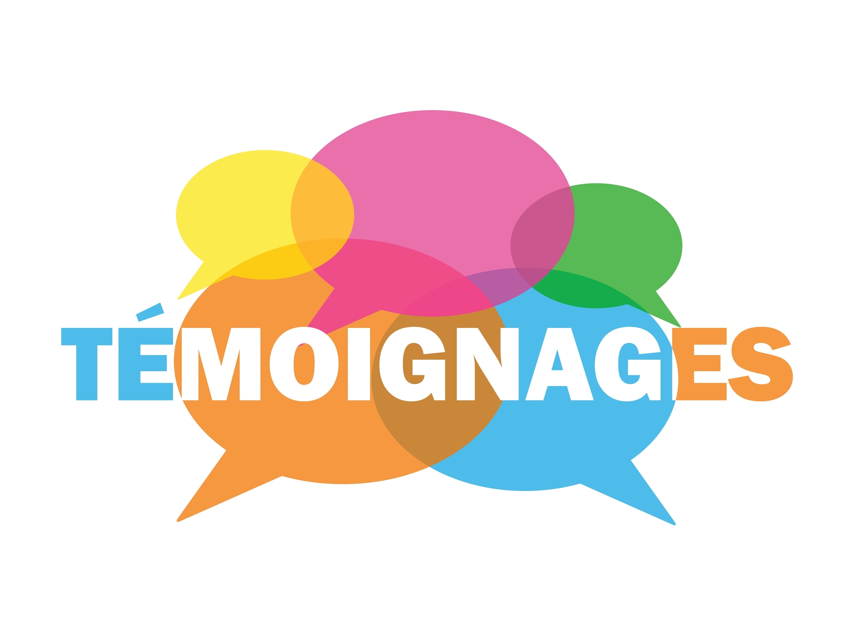 illustration de ballons de témoignages de clients