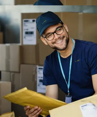 Visuel illustratif d'un opérateur logistique