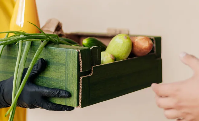 Visuel illustratif d'une cagette de légumes