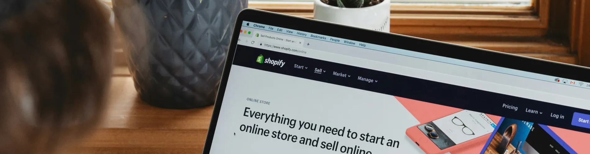 Ordinateur shopify 