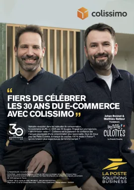 Version print du portrait des co-fondateurs de la start-up Les Petits Culottés