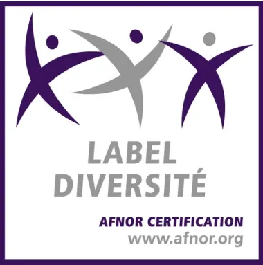 Logo du label diversité certifié Afnor
