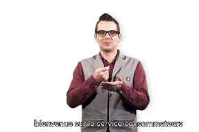 Sur laposte.fr, un service client en langage des signes
