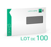 Prêt-à-Poster - Lettre Verte - 50g - Enveloppes à fenêtre en lot de 100 