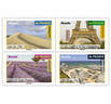 Carnet 8 timbres - Paysages français - Validité Monde