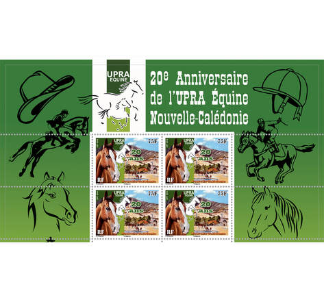 Timbre - Nouvelle Calédonie - 20ème anniversaire de l'UPRA