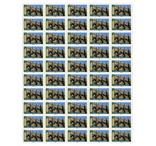 Feuille 50 timbres - Notre Dame de Strasbourg - Lettre prioritaire