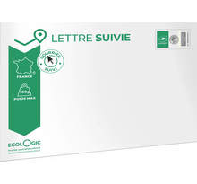Prêt-à-Poster - Lettre verte suivie - 100g - Format C5 - Enveloppe à l'unité